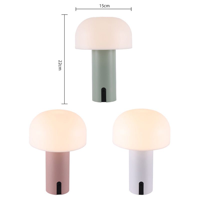 Champignon-bordlampe i europæisk design