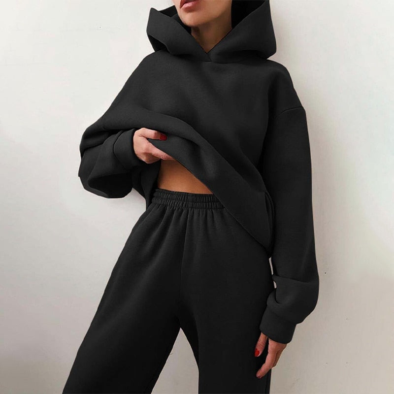 Velmara Oversized Jogging-Sæt – Maksimal Komfort og Stil