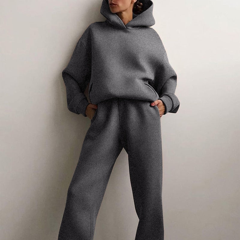 Velmara Oversized Jogging-Sæt – Maksimal Komfort og Stil