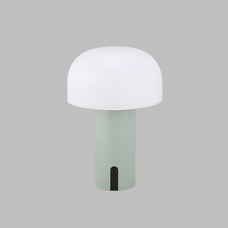 Champignon-bordlampe i europæisk design